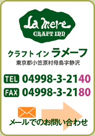 クラフトインラメーフ　TEL受付049-983-2140　お電話受付時間AM10：00〜PM5：00